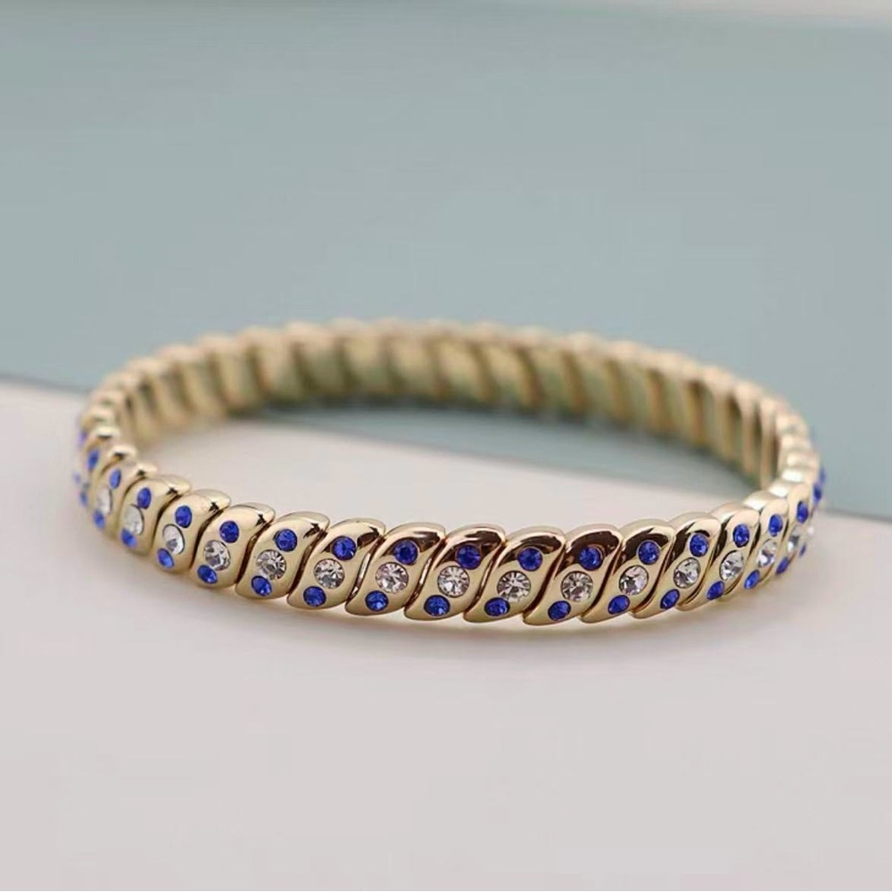 Roxanne Assoulin -  Bit X Bit Gold Stretch Bracelet